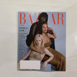 Harper’s Bazaar Alex Consani, Paloma Elsesser, & Anomyai “Here & Now” Issue April 2025 Magazine