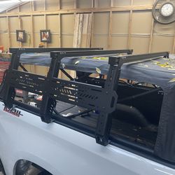 Truck Bed Rack and Pop up Tent 