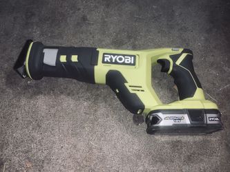 Ryobi 18V ONE+ 4-Tool Combo Kit (Nailer, Saws, Trimmer, Inflator) + Battery