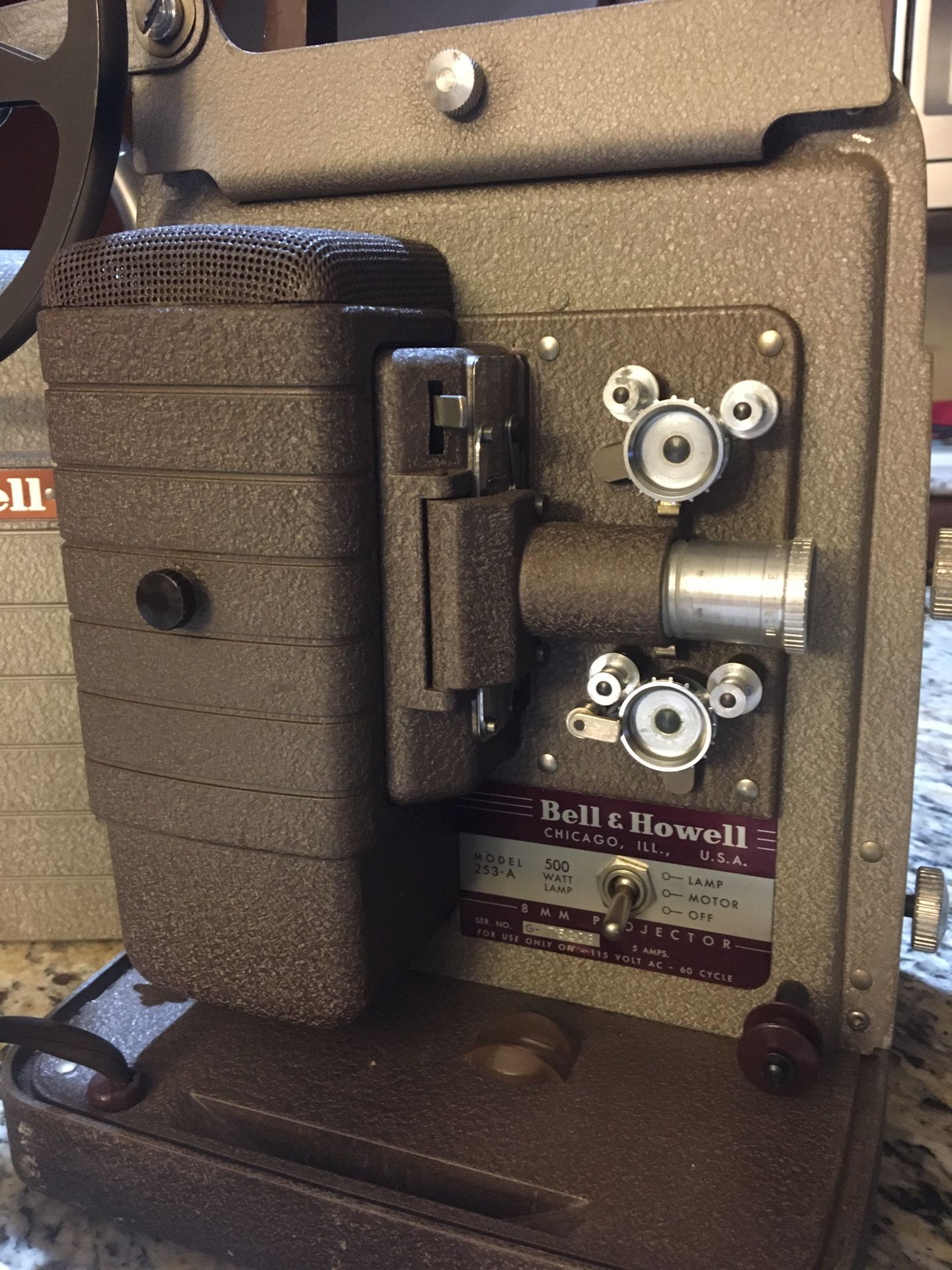 Movie Projector And Camera