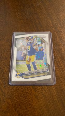 2025 Panini Prizm Mathew Stafford #21 White Disco
