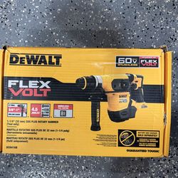 ✅New dewalt sds rotary hammer flexvolt 60v tool only