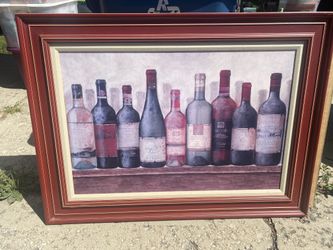 Decorative Wine Picture