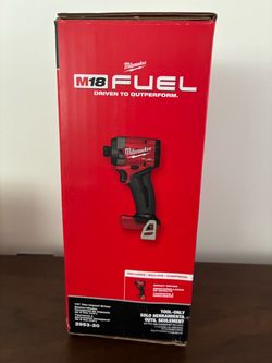 BRAND NEW MILWAUKEE 18V FUEL IMPACT DRIVER - 2953-20 - TOOL ONLY