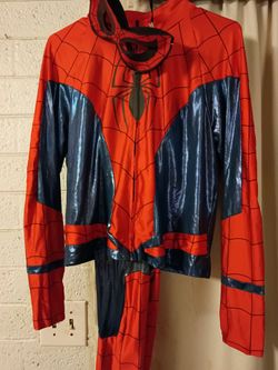 Woman's spiderman costume size 1x