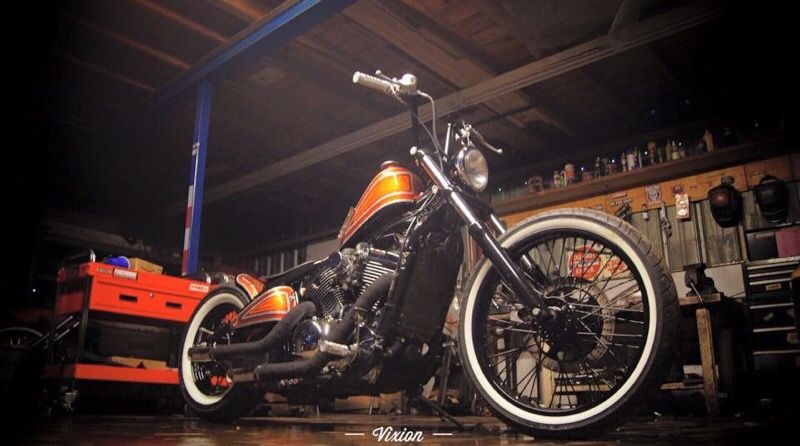 Vulcan 800A *CUSTOM HRB BOBBER"