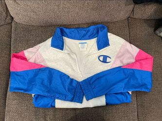 Women’s Champion 1/4 zip Windbreaker Jacket