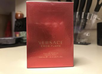 Versace Eros Flame best price with paper receipt brand new