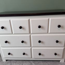 Solid wood dresser