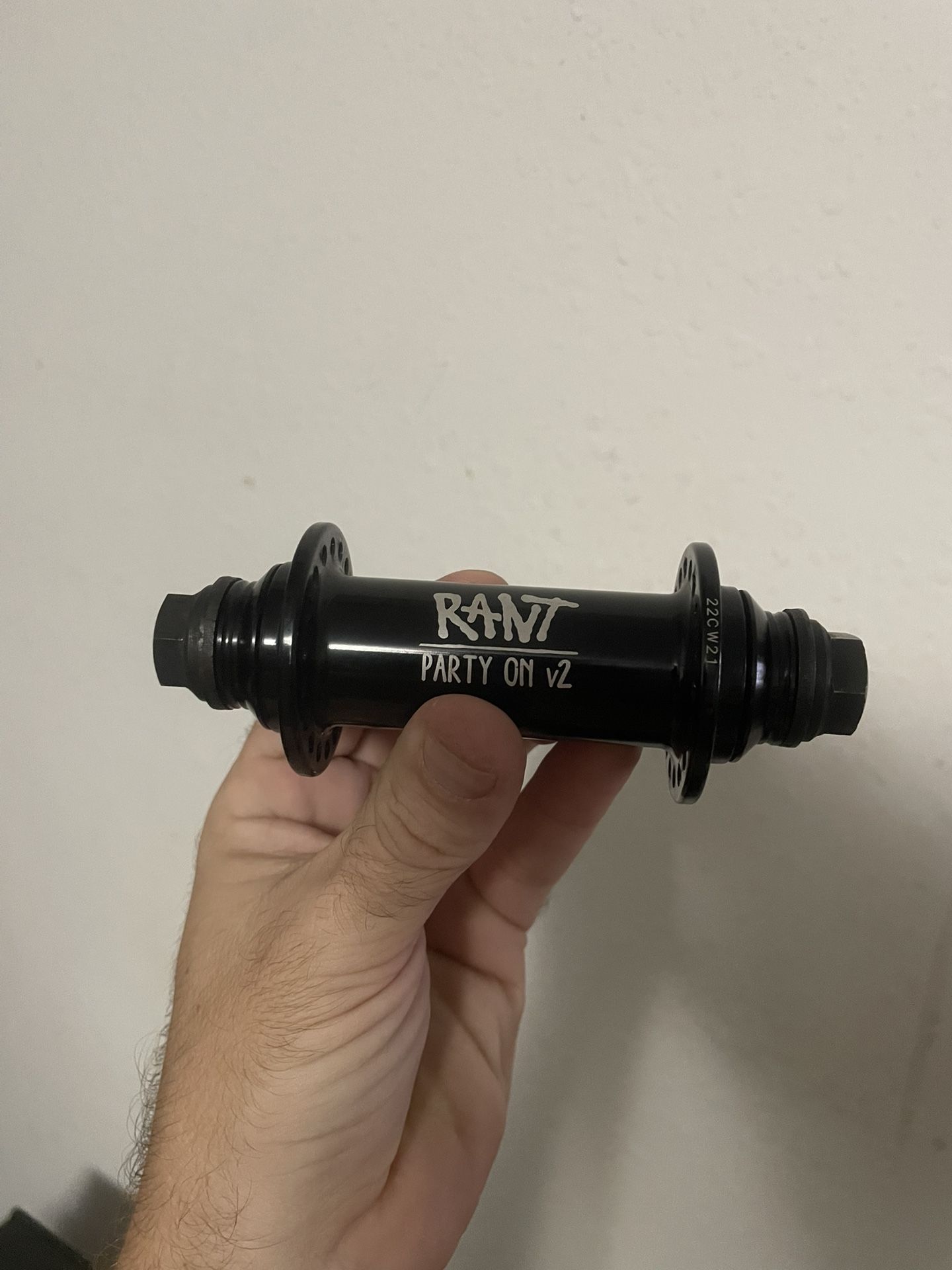 Rant Party On V2 Front Hub Bmx