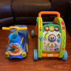 FINDING DORY PUSH CAR AND BABY WALKER 