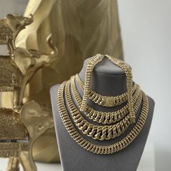 Gargantillas Princesas Oro Italiano 10k Y 14k  Financiamiento Disponible 