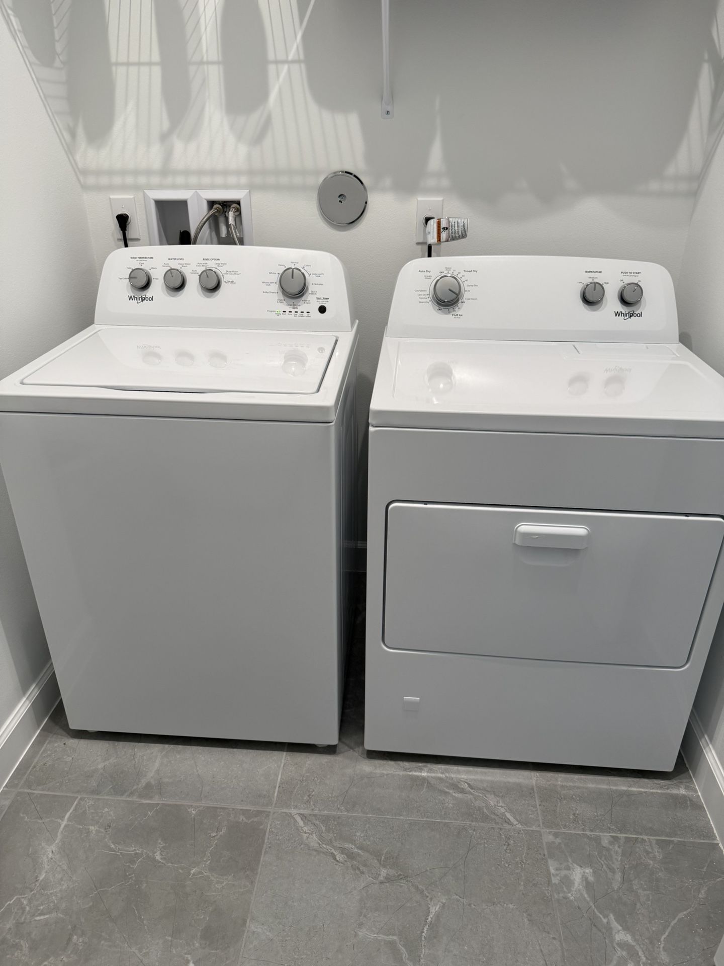 New Whirlpool Washer Dryer 