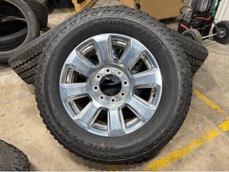 4x 20" Ford F250 Wheels Rims OEM 10103 2017-2022 Polished 8x170 Tires 95% Tread