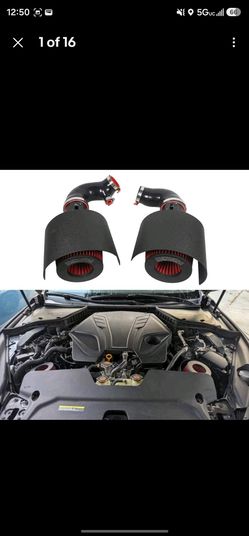 Airintake /downpips and diffuser for q60