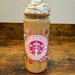 Coffee snow globe cup