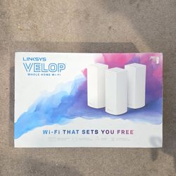 Linksys Velop AC6600 Tri-Band Mesh WiFi (WHW0303) — Gamer-Ready WiFi!
