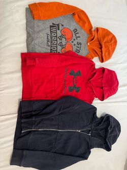 Boys Under Armour Hoodie 3 pack