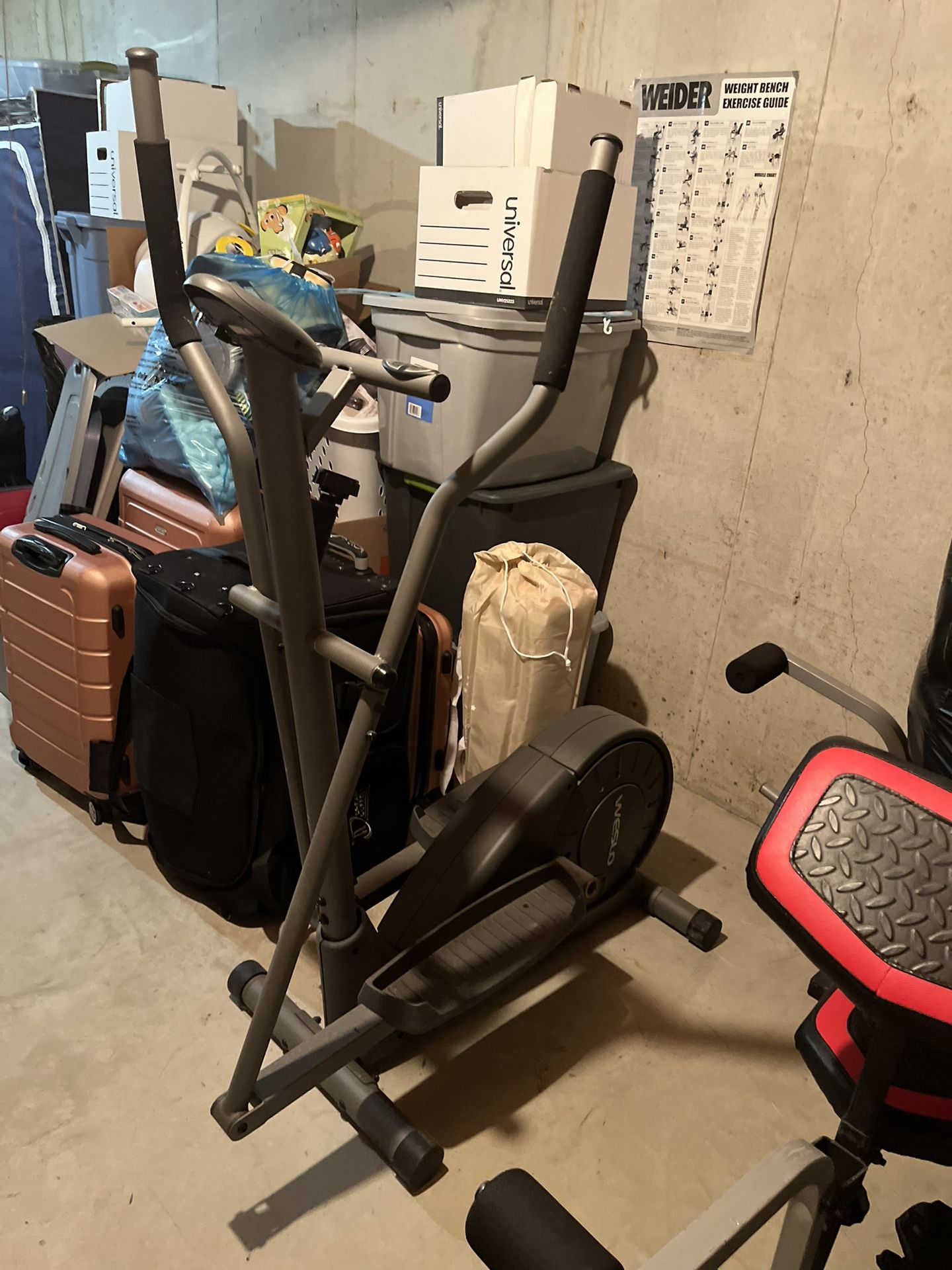 Smooth & Quiet Elliptical Machine – Great for Home Cardio