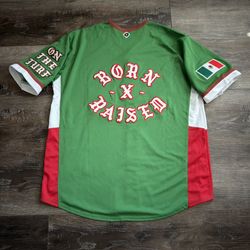 Born X Raised Mexico WBC Jersey - Large 