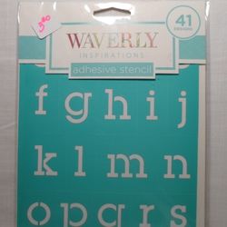 Waverly Inspirations Adhesive Stencils 