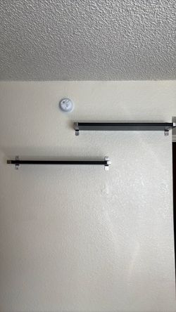 IKEA Black / White Shelves BERGSHULT / GRANHULT