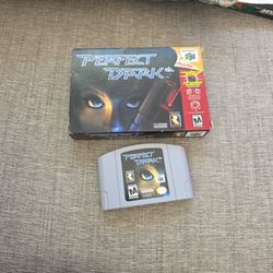 Perfect Dark N64 With Box