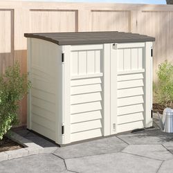 4 ft. 5 in. W x 2 ft. 9 in. D Horizontal Storage Shed
