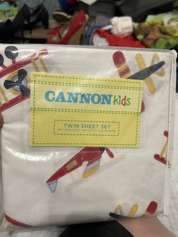 kids airplane sheet set 