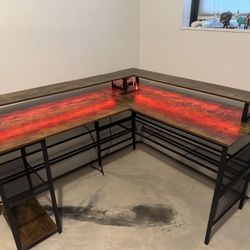 L-Shaped Gaming Desk