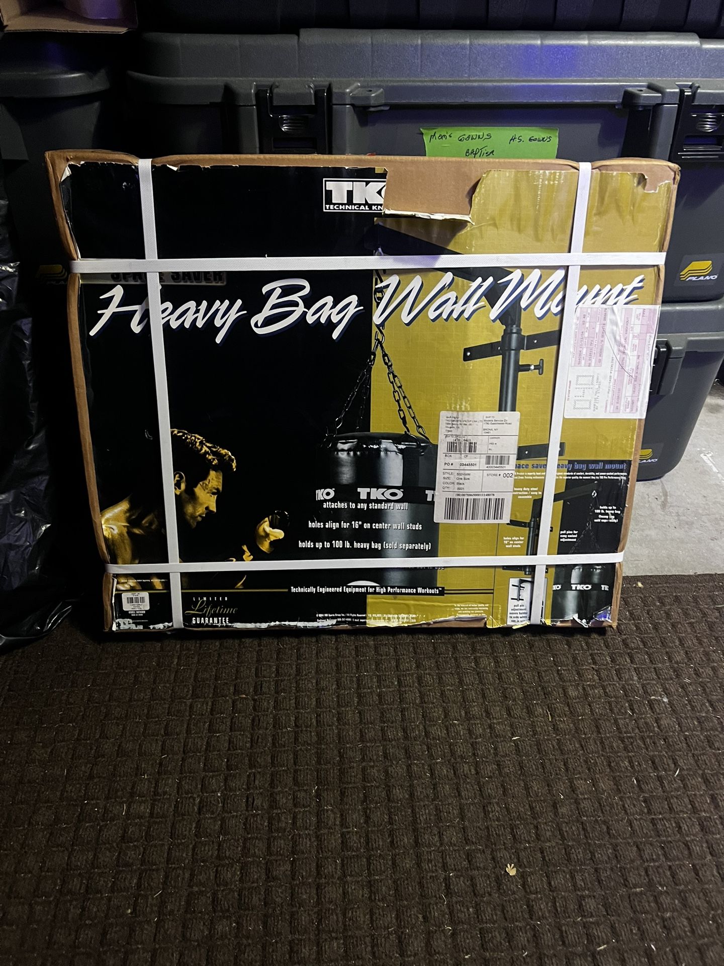 Heavy Bag Wall Mount Brand New In Box
