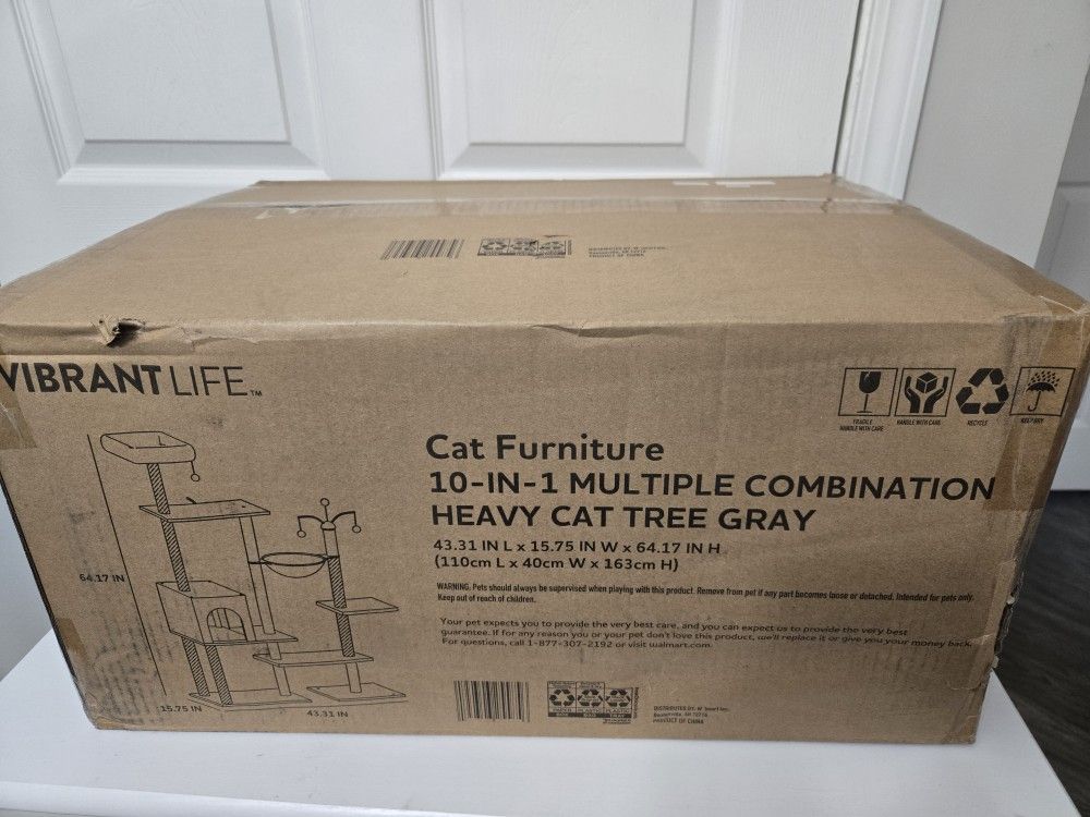 64 Inch Cat Tree