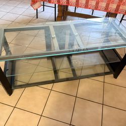 Glass Shelf Media Center