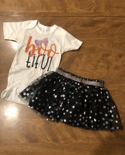 Baby girl Halloween outfit 12/18 month