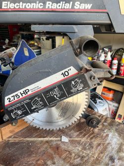Radial Arm Saw