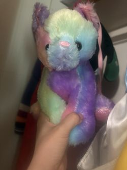 Rainbow Teddy Toddler Purse 