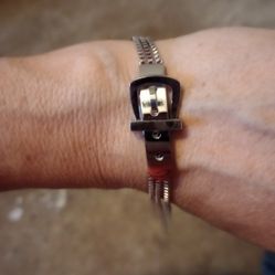 Stainless Steel Buckle Bracelet