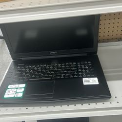 MSI Gaming laptop 