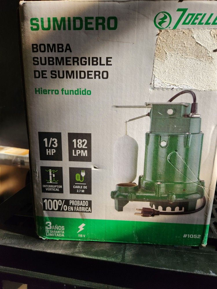 Submersible Sump Pump~~1/3HP