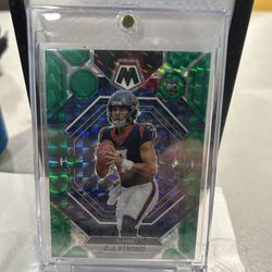 2023 CJ Stroud Green Mosaic Rookie Card🔥