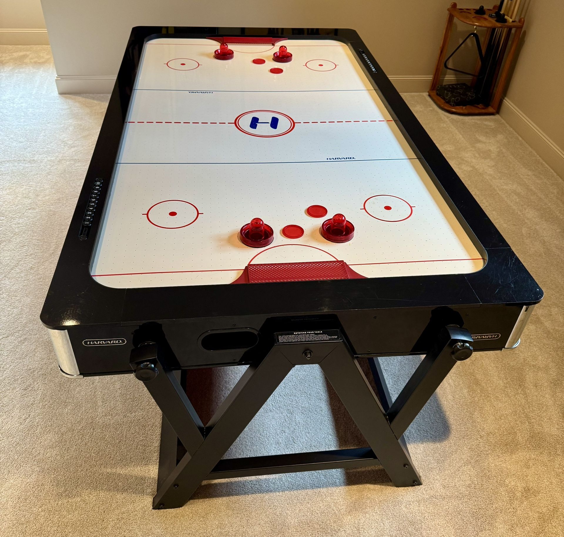 Harvard Air Hockey & Pool Table Combo