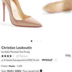 Christian Louboutin So Kate 120mm Heels