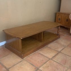 Mid Century Coffee Table 54x22x15