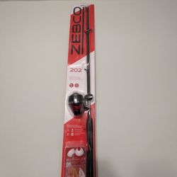 Fishing Rod and Reel Combo Zebco 202 Tackle Included 