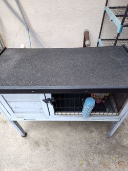 PawHut Rabbit Hutch