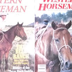 1984/85. Western Horseman magazines featuring Larry Mahan