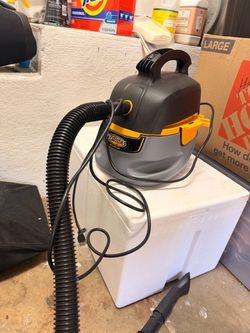 Stinger 2.5 Gallon Wet/Dry Shop Vac – Compact Vacuum