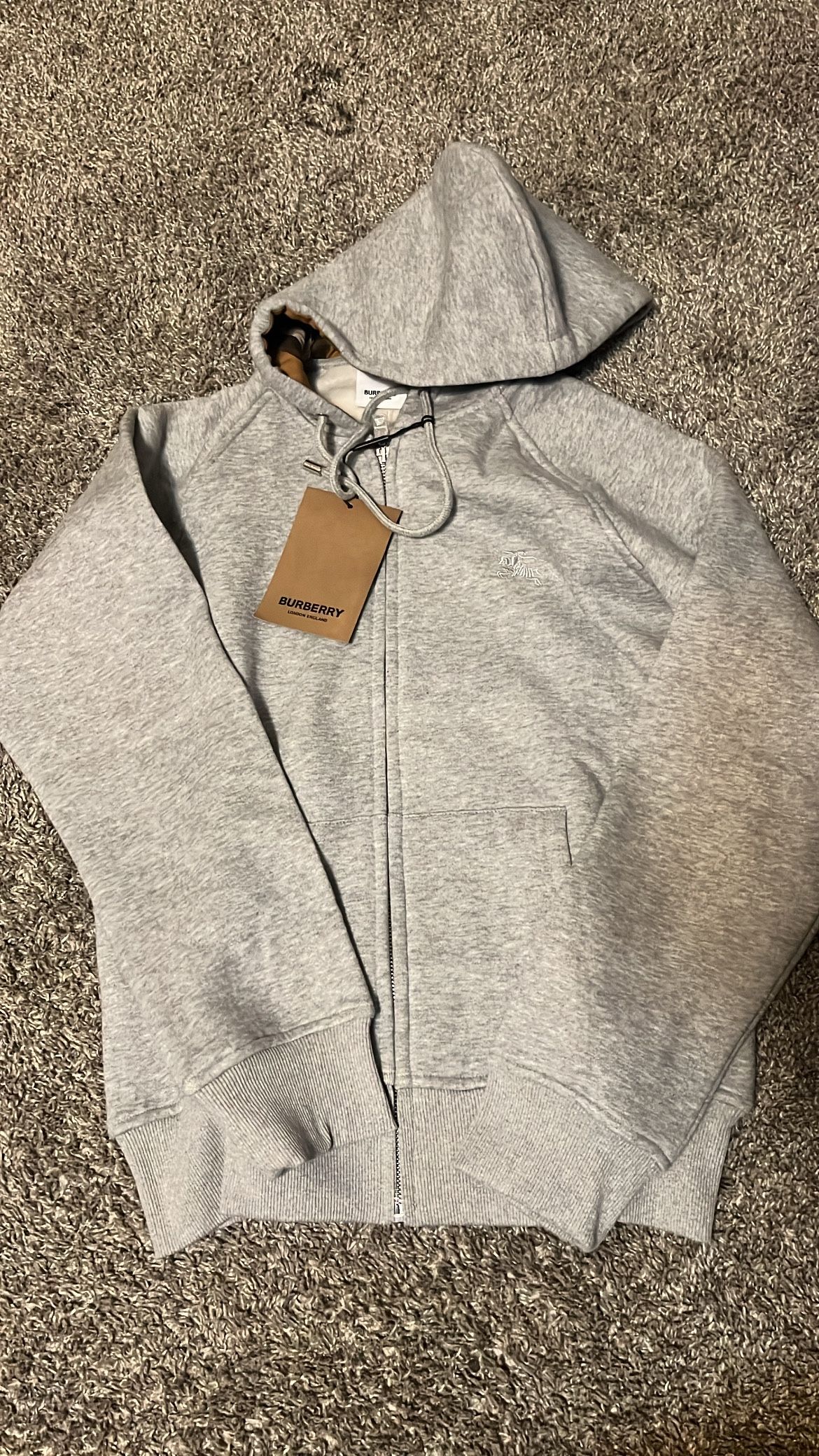 BURBERRY ZIP UP BRAND NEW SIZE S