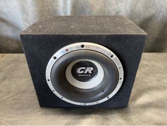 Gravity GR-10 subwoofer