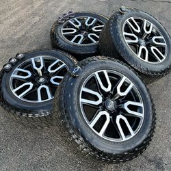 20" Silverado wheels and tires
